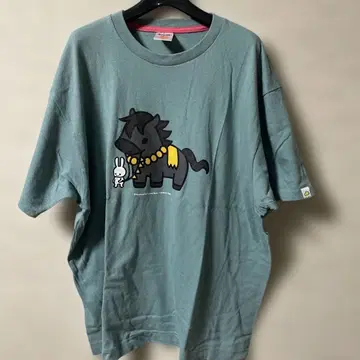 CUNE 캐릭터 T셔츠 그린