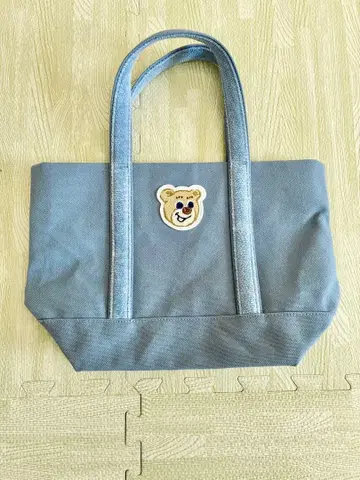러브러리 바이 페이 올드 테디 와펜 토트 스몰 사이즈 새상품급