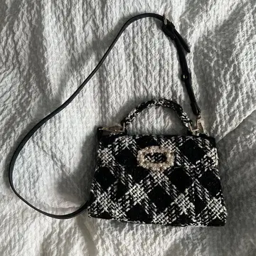 snidel 트위드 숄더백