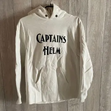 CAPTAINS HELM 캡틴헬름 후드티 화이트