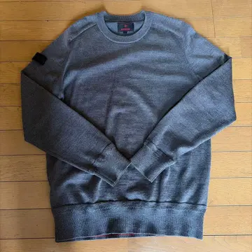 BRIEFING 그레이 스웨터 L