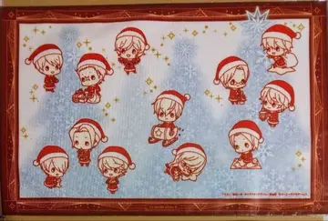 은색의 코르다 4 티타임 크로스 크리스마스 산타 Ver 2장 세트