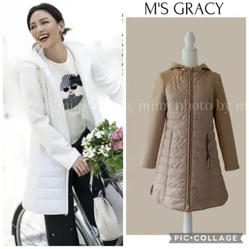 M'S GRACY 카탈로그 게재 얇은 소재 충전솜 아우터