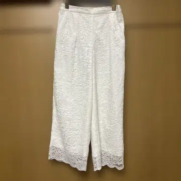 마이 스트라다 Mystrada 컨디션 최상 레이스 팬츠 화이트