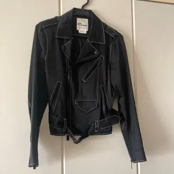 [ 레어템 ] noir kei ninomiya 실크 라이더 자켓 S