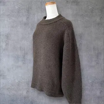 새상품급 쉽스 손세탁 가능 OK 하이넥 멜란지 풀오버