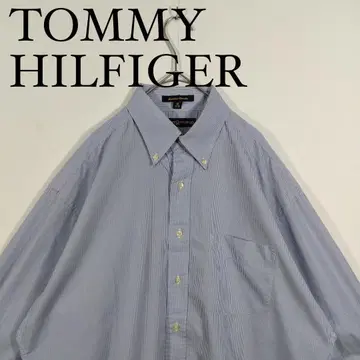 TOMMY HILFIGER 스트라이프 긴팔 와이셔츠 타미힐피거 L