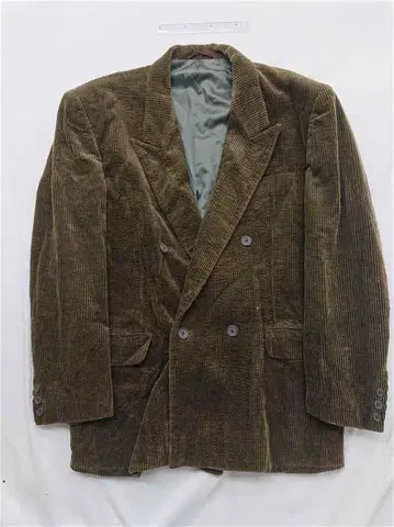 애쉬버튼 코듀로이 더블 자켓 브라운 계열 남성용 M