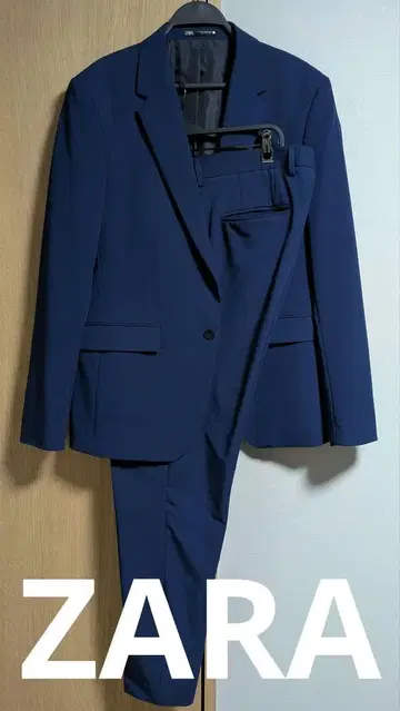 배송비 포함 새상품급 ZARA 슬림핏 수트 블레이저 & 팬츠/진한 파랑