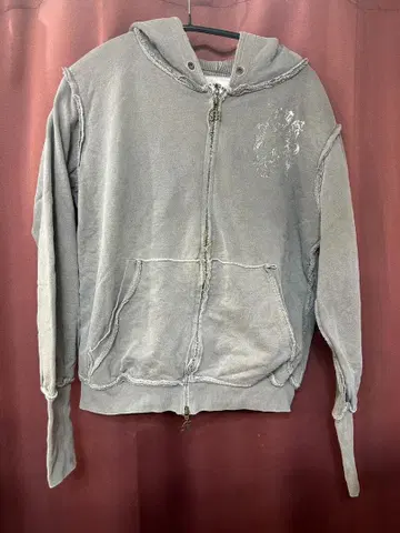 MORPHINE GENERATION 후드티 그레이 y2k