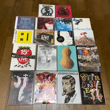 L'Arc~en~Ciel DVD CD 컬렉션 묶음 판매 세트 라르크