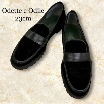 오데뜨 앤 오딜 스웨이드 로퍼 23