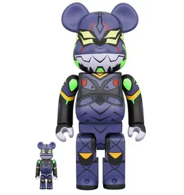 BE@RBRICK 에반게리온 제13호기 100% & 400%