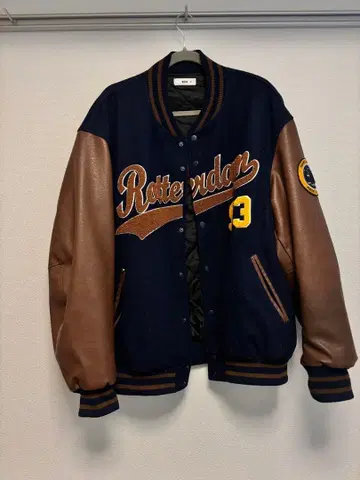 WEGO 바시티 자켓