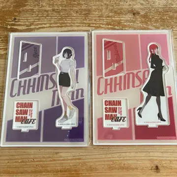 체인소 맨 카페 아크릴 스탠드 레제 마키마