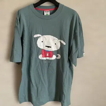 CUNE 개 캐릭터 T셔츠 그레이
