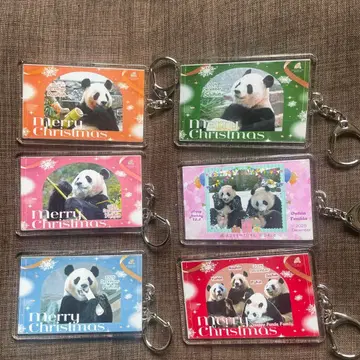 어드벤처 월드 팬더 한정판 키링 패밀리