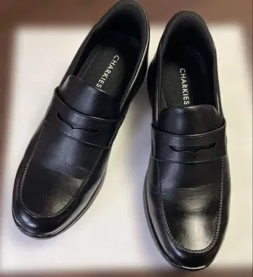 [새상품급 바로 착용 가능] 25.5EEEE 신기 편한 블랙 로퍼