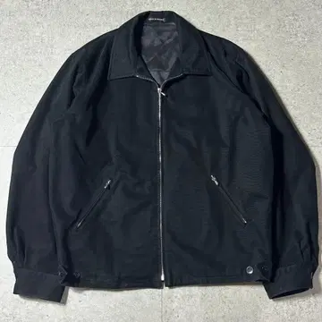 레어 agnes b homme 코튼 팔자 블루종 블랙 riri