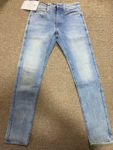 새상품 택 포함 G-STAR RAW 3301 스키니 데님 라이트 블루