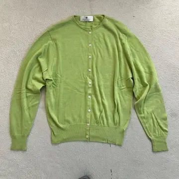 BALLANTYNE 라임 그린 가디건 42인치