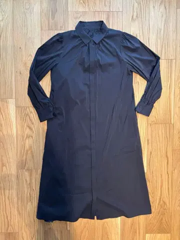 MACKINTOSH LONDON 긴팔 셔츠 원피스 38 네이비