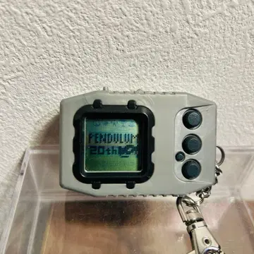 반다이 디지몬 펜듈럼 ver.20th 오리지널 실버 블랙