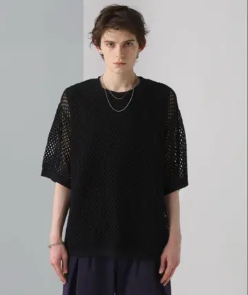 스웨터 니트 오버 메쉬 니트 SS(HARE) 남성용