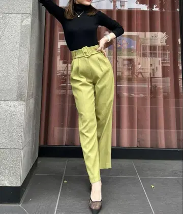 eimy istoire 하이웨스트 팬츠 S 사이즈