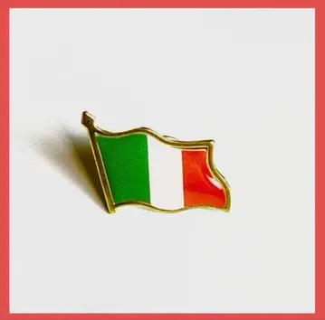 이탈리아 오사카 간사이 박람회 2025 스태프 핀 배지