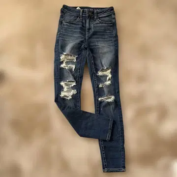 AMERICAN EAGLE 데미지 스키니 데님
