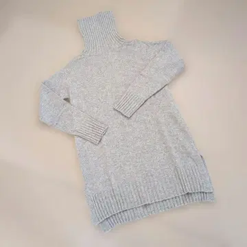 플레인 피플 캐시미어 터틀넥 튜닉 니트