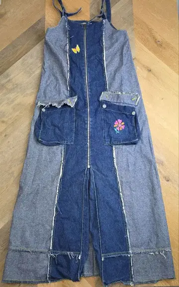 bettys blue 데님 스커트 오버롤 빈티지 y58