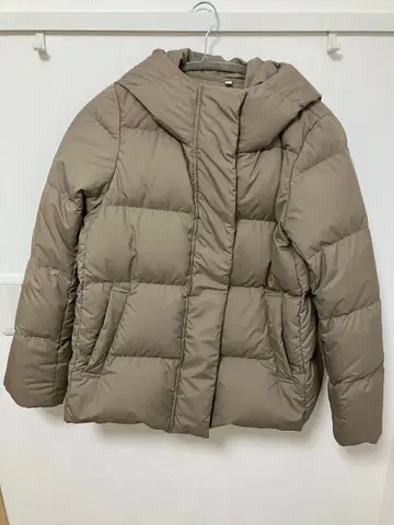 무인양품 후드 다운 자켓