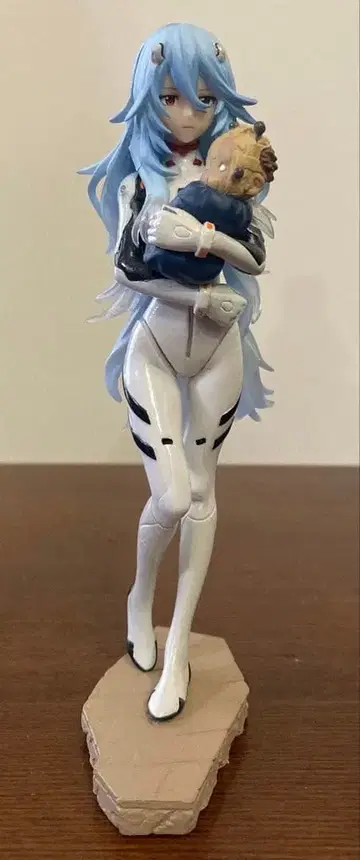 에반게리온 아야나미 레이 피규어 가챠가챠 롱 헤어