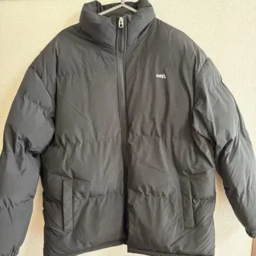 블랙 다운 자켓