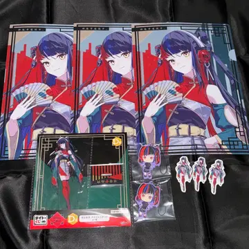 카미츠바키시 건설 중. D상 아크릴 스탠드 다이토 복권 아사누시하류 세트