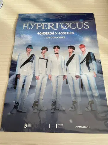 투모로우바이투게더 VR 콘서트 포스터 2장 세트