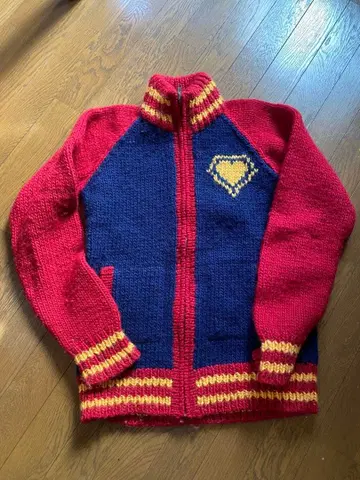 SUPER LOVERS 카우친 스웨터