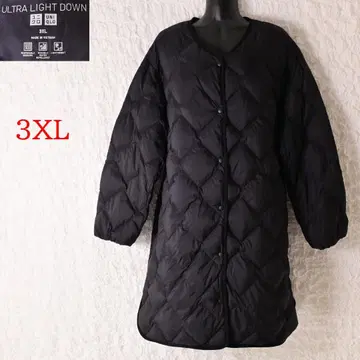 P3 Women 3XL 유니클로 울트라 라이트 다운 릴랙스 코트