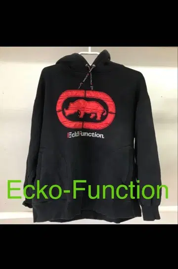 Ecko-Function 블랙 후드티