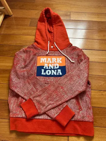MARK AND LONA 후드 부착 후드티