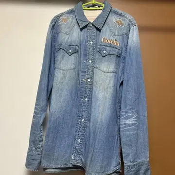 Gotcha 데님 셔츠 XLARGE