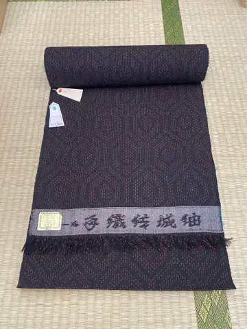 단말기 수직 직조 유키쓰무기 실크 울 미재단 일본 의류 리메이크 i007