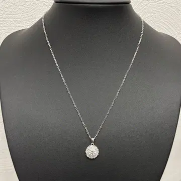 모이사나이트 실버 925 다이아몬드풍 목걸이 목걸이 GRA