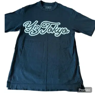 Y-3 Y3Tokyo 로고 T셔츠 블랙