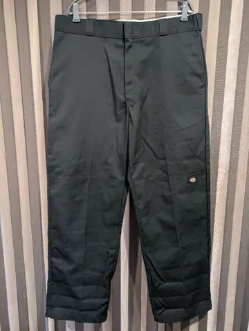 Dickies 디키즈 더블니 워크 팬츠 블랙 사이즈 38