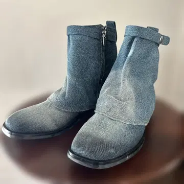 자라 MAISON SPECIAL 콜라보 데님 숏부츠