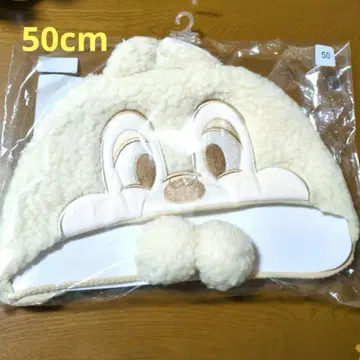 디즈니 칩과 데일 귀도리 모자 폼폼 포함 팬캡