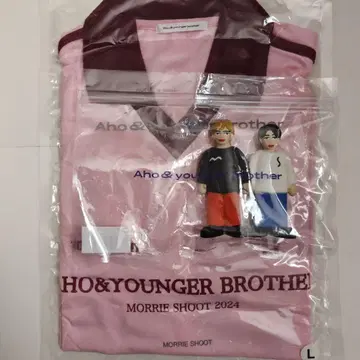 모리 형제 팬 미팅 게임 T셔츠 소프트 비닐